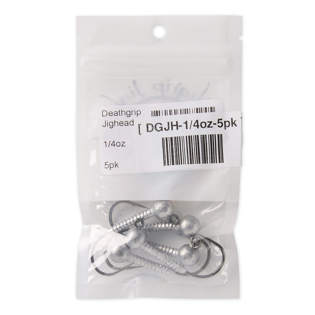 Deathgrip Jigheads, 5 per pack